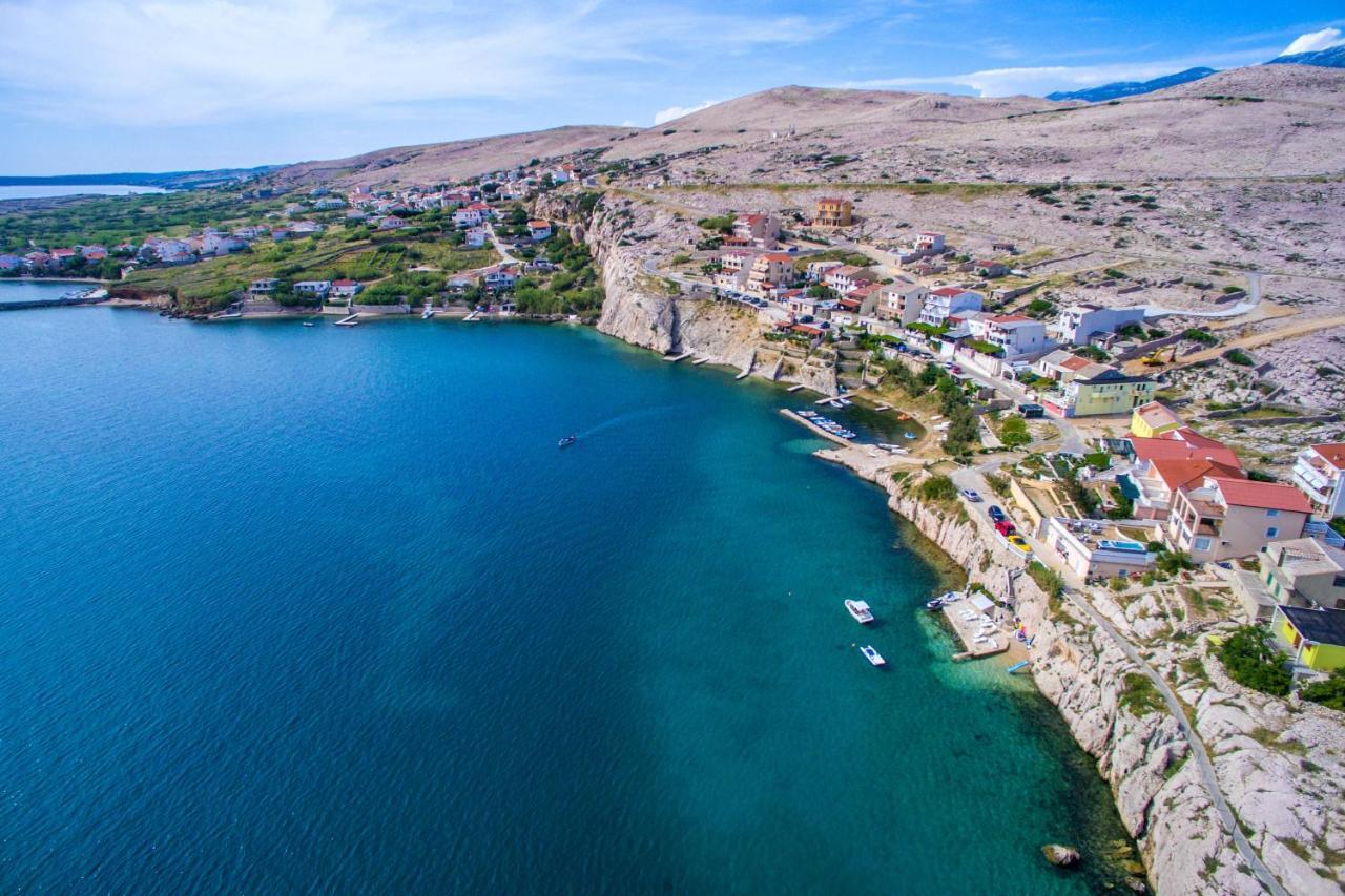 Apartments And Rooms With Parking Space Zubovici, Pag - 16063 Kültér fotó